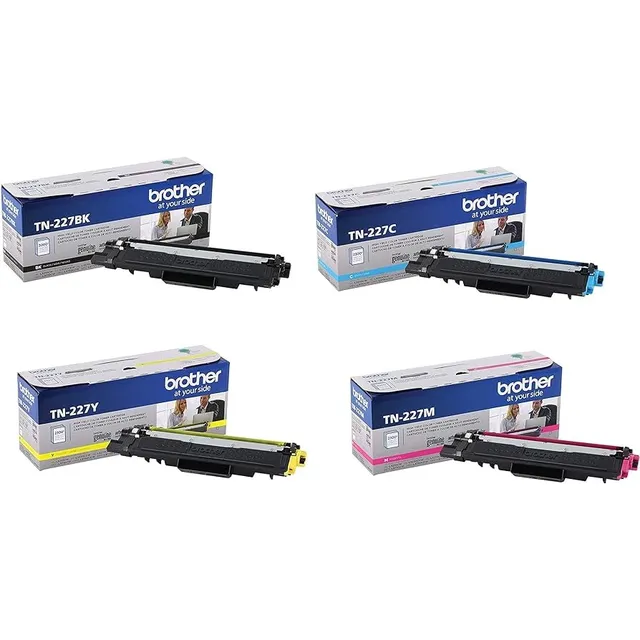 Kit De Toner Tn227 Original Brother Mfc-l3710cw Bk,m,c,y