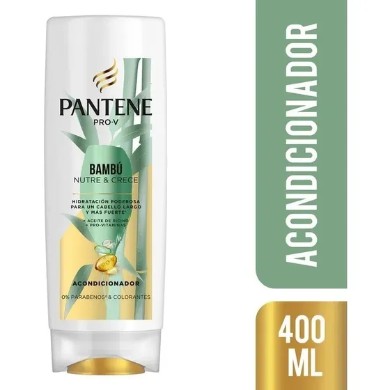 Acondicionador Pantene Pro V Bambu Control Caida X 400 Ml