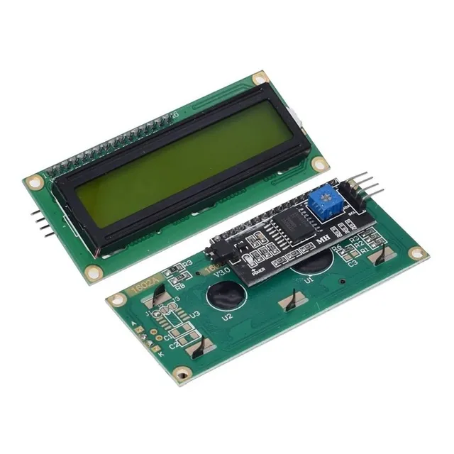 Lcd Pantalla 1602 16x2 + Conversor I2c Verde Display Arduino