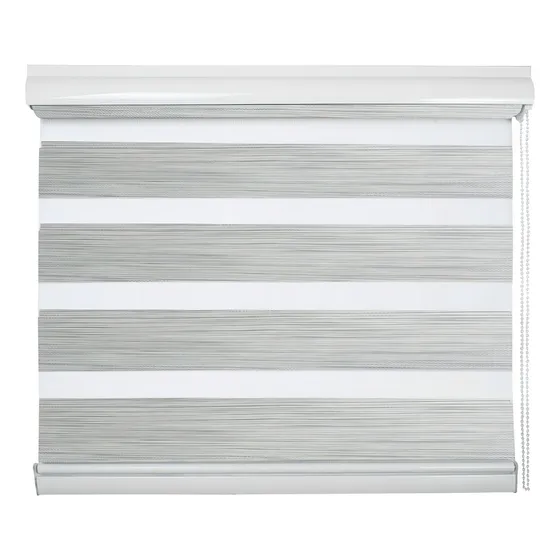 Cortina Roller Duo 180x240 Cm - Marca Volgen Color Gris