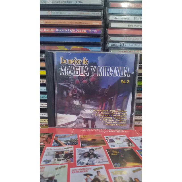 Lo Mejor De Aragua Y Miranda Varios Artistas Cd Original