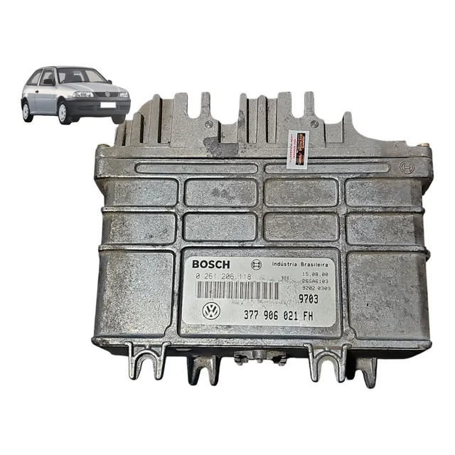 Modulo Injecao Gol G2 G3 1.0 8v 96 2005 377906021fh (usado)