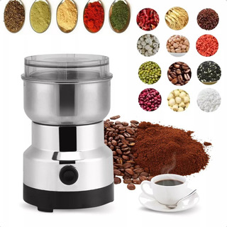 Moedor Café Elétrico Triturador Grãos Sementes Temperos Inox Moedor Café Elétrico Triturador Grãos Sementes Temperos Inox