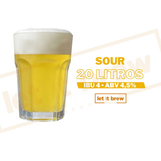 Kit Insumos / Receita Para Cerveja Artesanal Sour 20l Kit Insumos / Receita Para Cerveja Artesanal Sour 20l