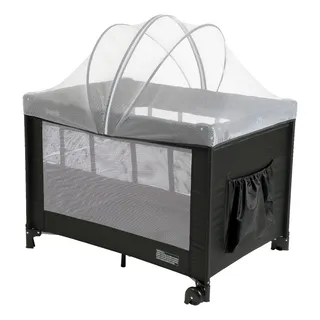 Berço Desmontåvel Portåtil Serenata Black Burigotto Até 15kg Berço Desmontåvel Portåtil Serenata Black Burigotto Até 15kg