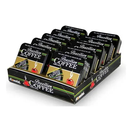 Bala Café Brazilian Coffee Lata 10 Unidades X40g - Florestal