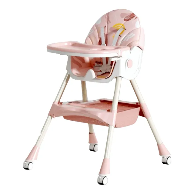 Sillas De Comer Para Bebes Reclinable Super Resistente