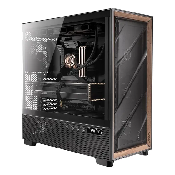 Antec Flux Pro, 6 Ventiladores Pwm Incluidos, Frente De Alto