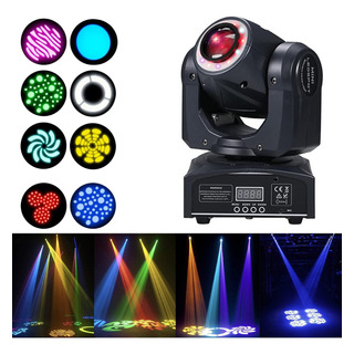 Cabeza Movil Led 60w Luces De Escenario Gobos Multicolor Cabeza Movil Led 60w Luces De Escenario Gobos Multicolor