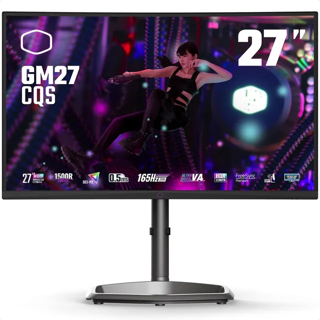 Monitor Cooler Master 27 Gm27-cqs 165hz 0.5ms Hdmi Dp
