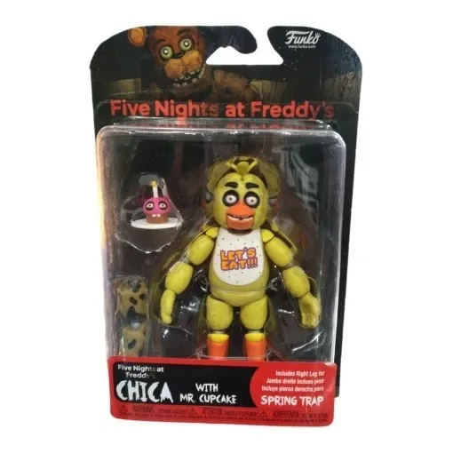 Figura Five Nights At Freddy's Chica With Mr. Cupcake