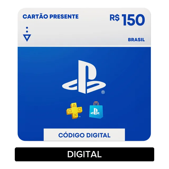 Sony PlayStation Store Gift Card BRL 150 (Digital)