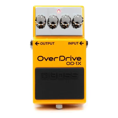 Pedal Para Guitarra Boss Od-1x Overdrive Cor Amarelo