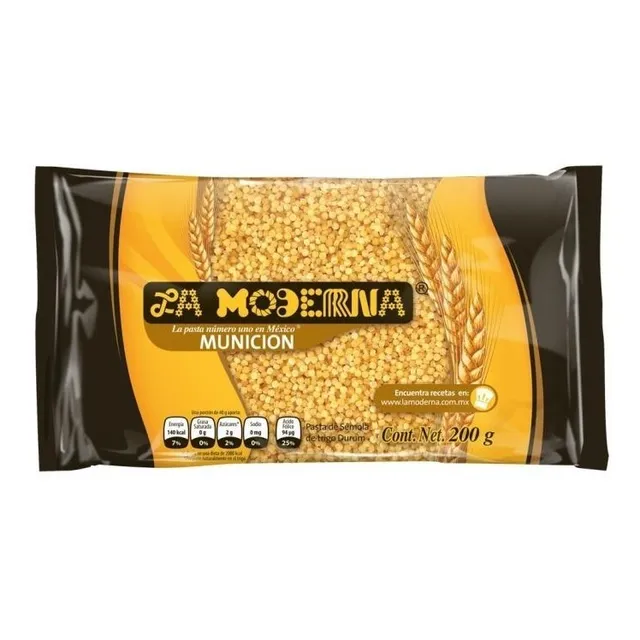 La Moderna Pasta Para Sopa Municion 200 Gr