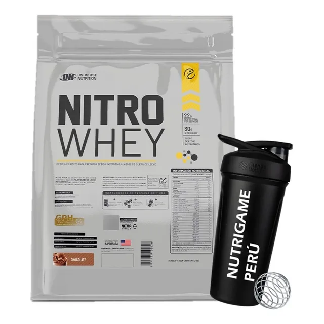 Nitro Whey 5 Kg Proteina Whey - Tienda Fisica