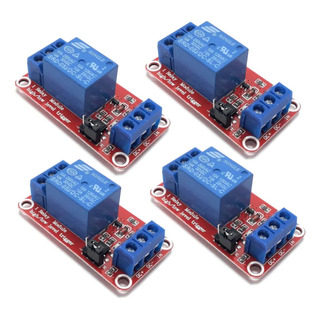 4 Pz Módulo De 1 Relevador 12v Contacto Forma C Com Na Y Nc 4 Pz Módulo De 1 Relevador 12v Contacto Forma C Com Na Y Nc