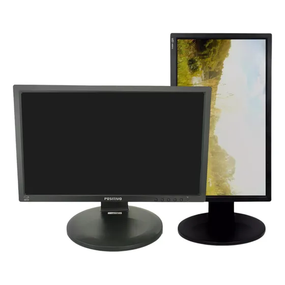 Monitor Positivo Flatron 19eb13p-b 19  Horizontal E Vertical