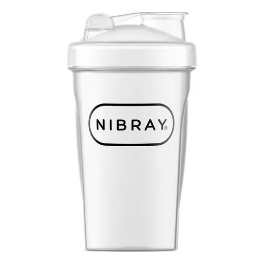 Shaker Deportivo Con Mezclador De Acero 400 Ml Nibray