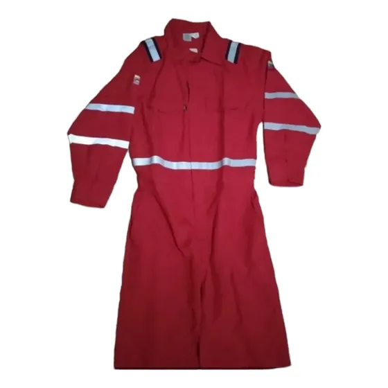 Bragas Rojas De Algodón Ignifugo Modelo Nuevo