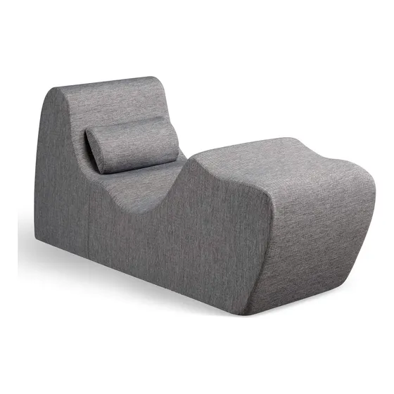Sofá Y Silla De Salón Individual Cómoda Y Relajante
