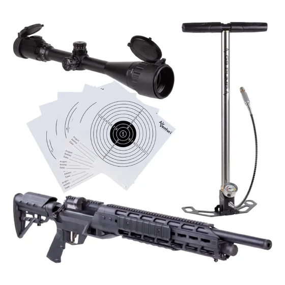 Rifle Benjamin Armada Semi-auto Pcp Paquete .22 Xchws P