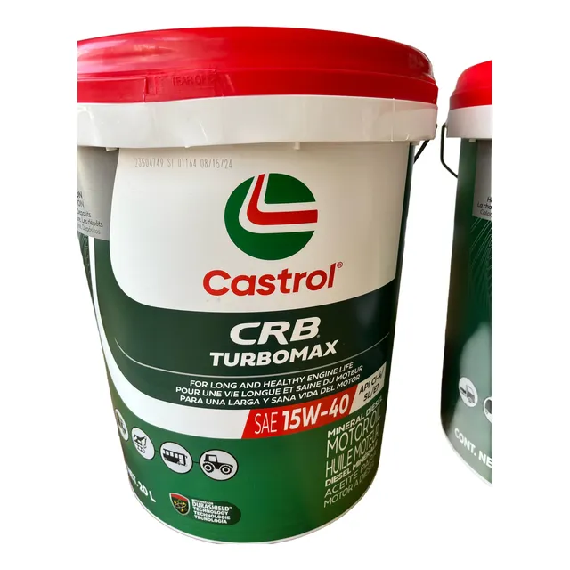 Aceite Castrol 15w40 Super Oferta!! Crb Turbomax X 20l - Usa