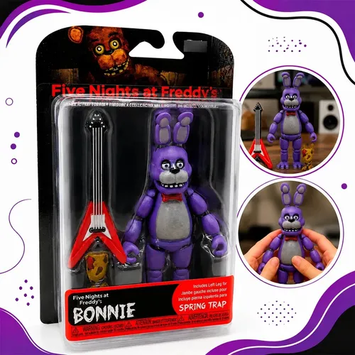 Kit 4 Figuras De Ação Colecionável Five Nights At Freddy's