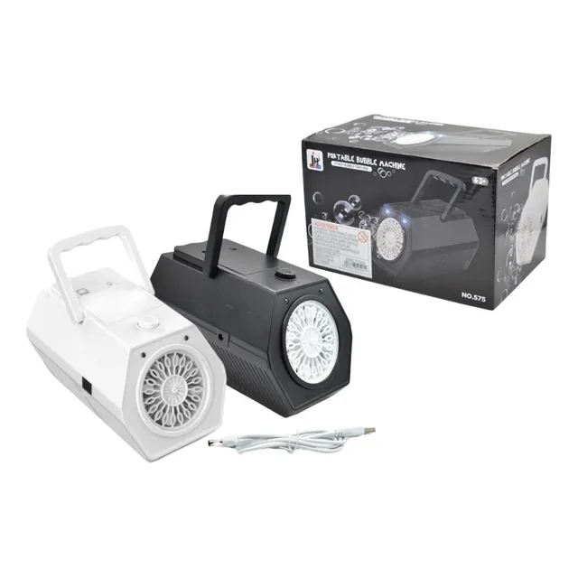 Máquina De Burbujas Electrónica Con Luces