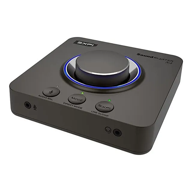 Tarjeta Sonido Creative Sound Blaster X4 24bit/192khz -negro