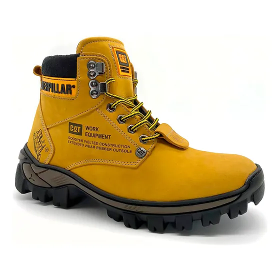 Botas Cat Cuero Nobuck Modelo 2115 Brasil