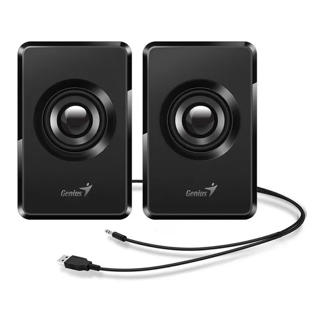 Parlante Portatil Genius Sp-u125 Usb Para Pc O Notebook