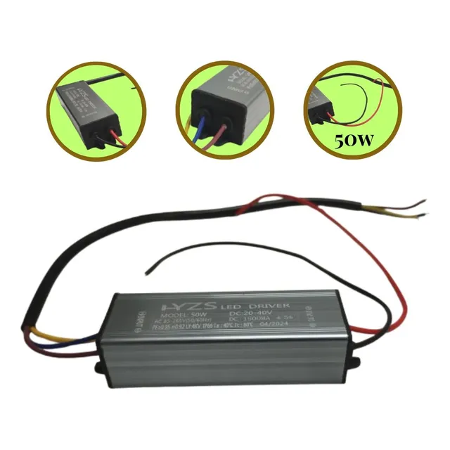 3 Reator Drive Fonte Plafon Led Bivolt 26w 30w 36w 40w 48w