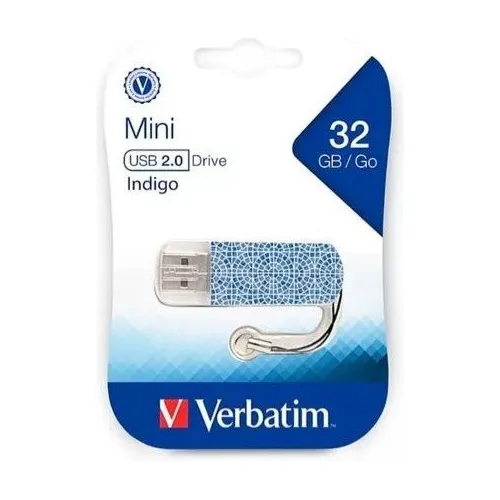 Mini Flash Memory 32 Gb Pendrive Verbatim Sellado En Blister