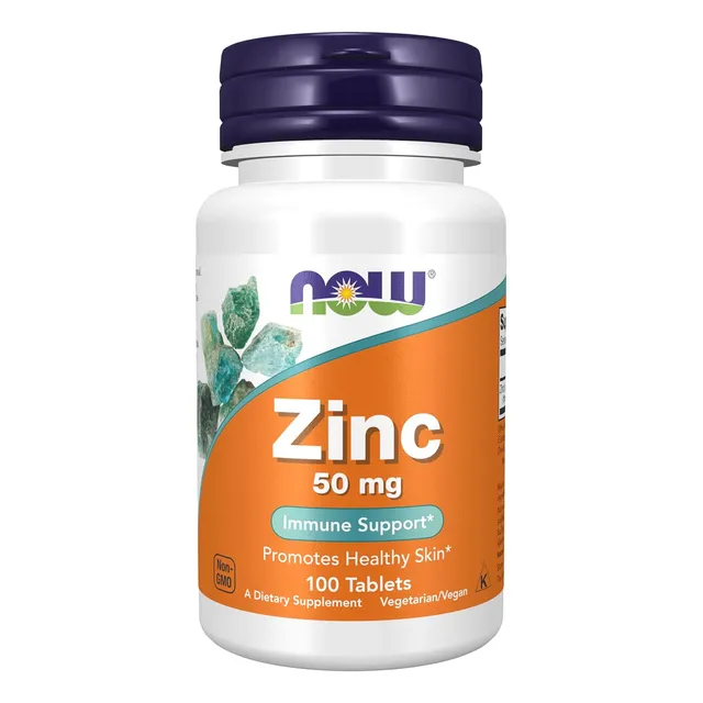 Zinc 50mg 100 Tabletas