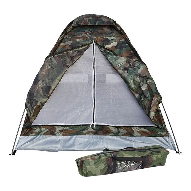 Carpa Camping Iglu 2 Personas Autoarmado Mosquitero 200x150 IMBACK Color Camuflado
