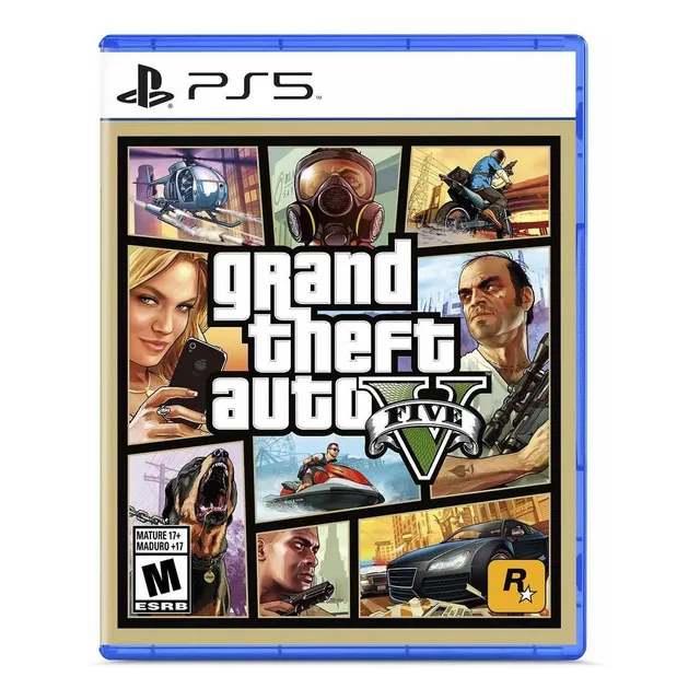 Juego Grand Theft Auto V Ps5 Playstation 5 Nuevo
