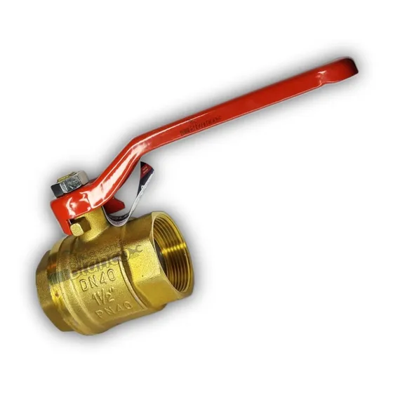 Llave De Paso Bola Bronce 1.1/2 PuLG 