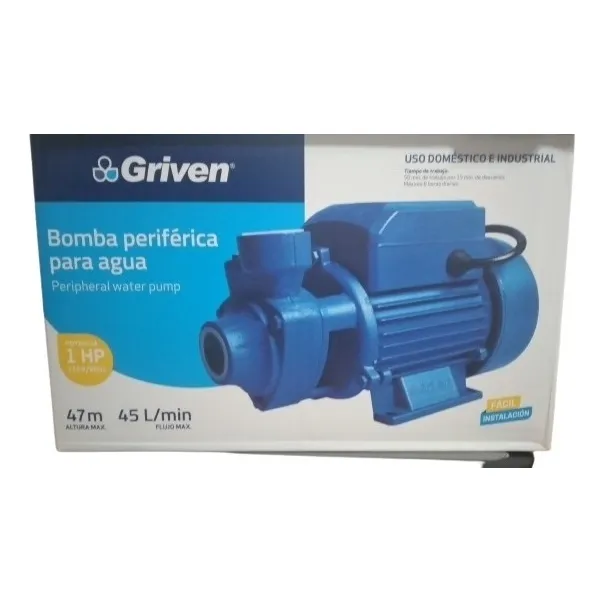 1hp Bomba Periférica De Agua Griven 1hp.
