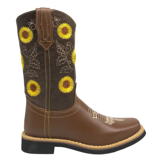 Botas Vaqueras Para Mujer 277/6 Piel Grasso