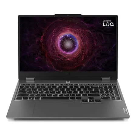 Notebook Gamer Lenovo LOQ 15ARP9 Ryzen 5 24GB RAM 512GB SSD NVIDIA RTX 3050 Color Gris 15.6