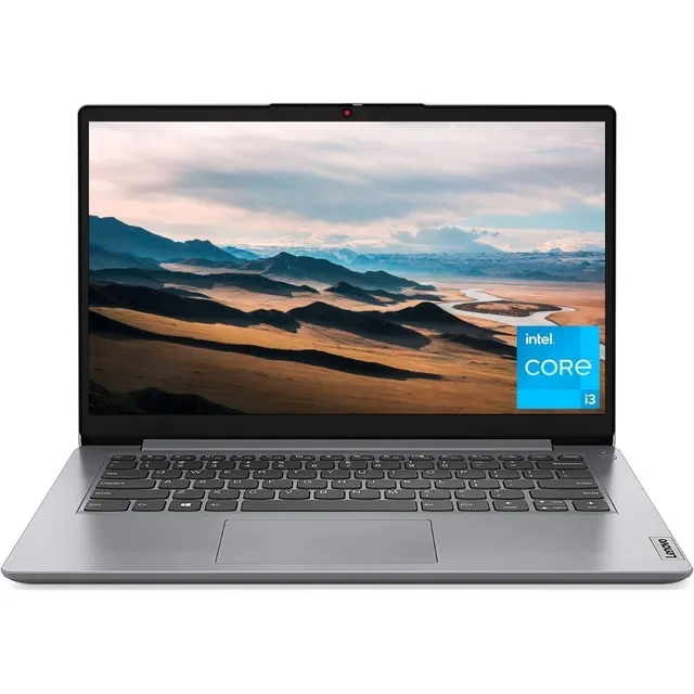 Laptop IdeaPad 1 14" color cloud gray 4GB de Ram - 128GB SSD - Intel Core i3
