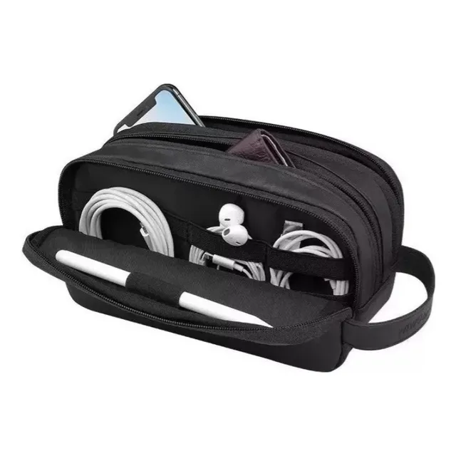 Estuche Organizador Celular Cargador Cable Mouse Stylus Wiwu
