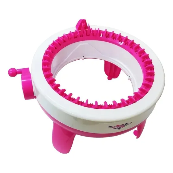Maquina Para Fazer Tricô Manual De 40 Agulhas Lanmax + 3 Linha