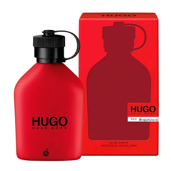 Perfume Hugo Boss Red Cantimplora Caballeros Mayor Detal