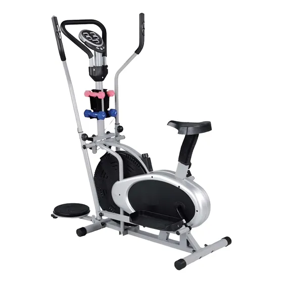 Bicicleta Eliptica, Multifuncional+disco Twist+pesas+computa