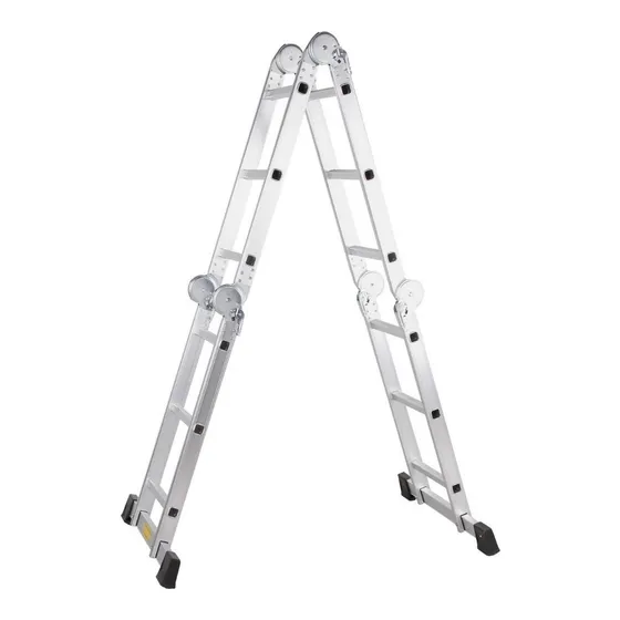 Escalera Pleglable Multiproposito 12 Peldaños
