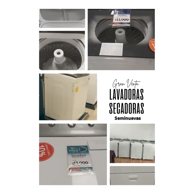 Whirlpool Lavadoras Seminuevas