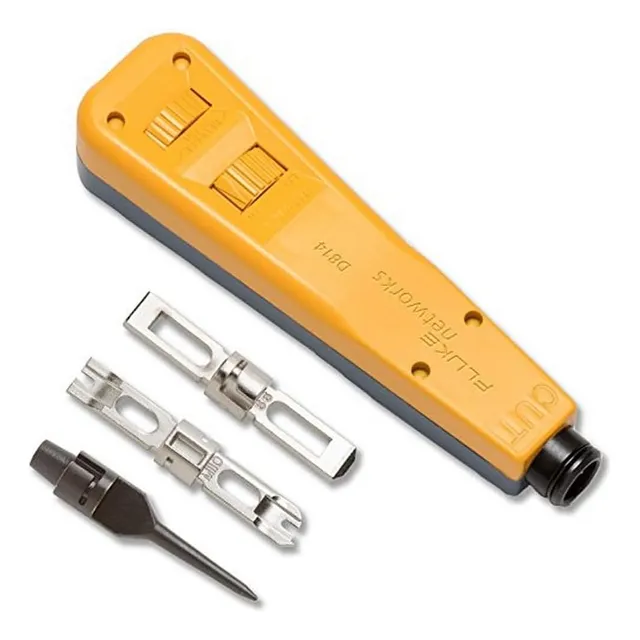 Herramienta Perforadora De Impacto Fluke Networks D814 Con C