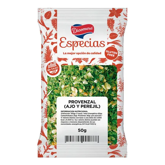 Provenzal Ajo Y Perejil Dicomere 50 Gr
