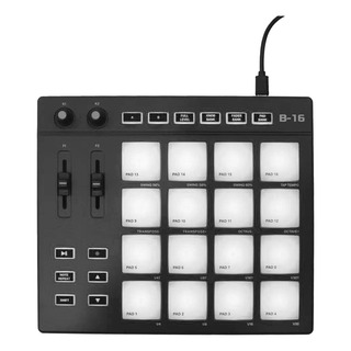 Besser Controlador Midi Con 16 Pads, 2 Faders Y 2 Perillas Besser Controlador Midi Con 16 Pads, 2 Faders Y 2 Perillas